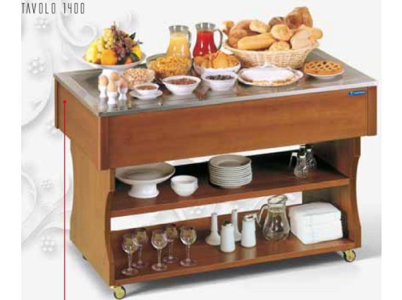 Carrello neutro modello Delizie Table 142.
